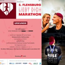 Flensburg-Marathon am 3. September 2023
